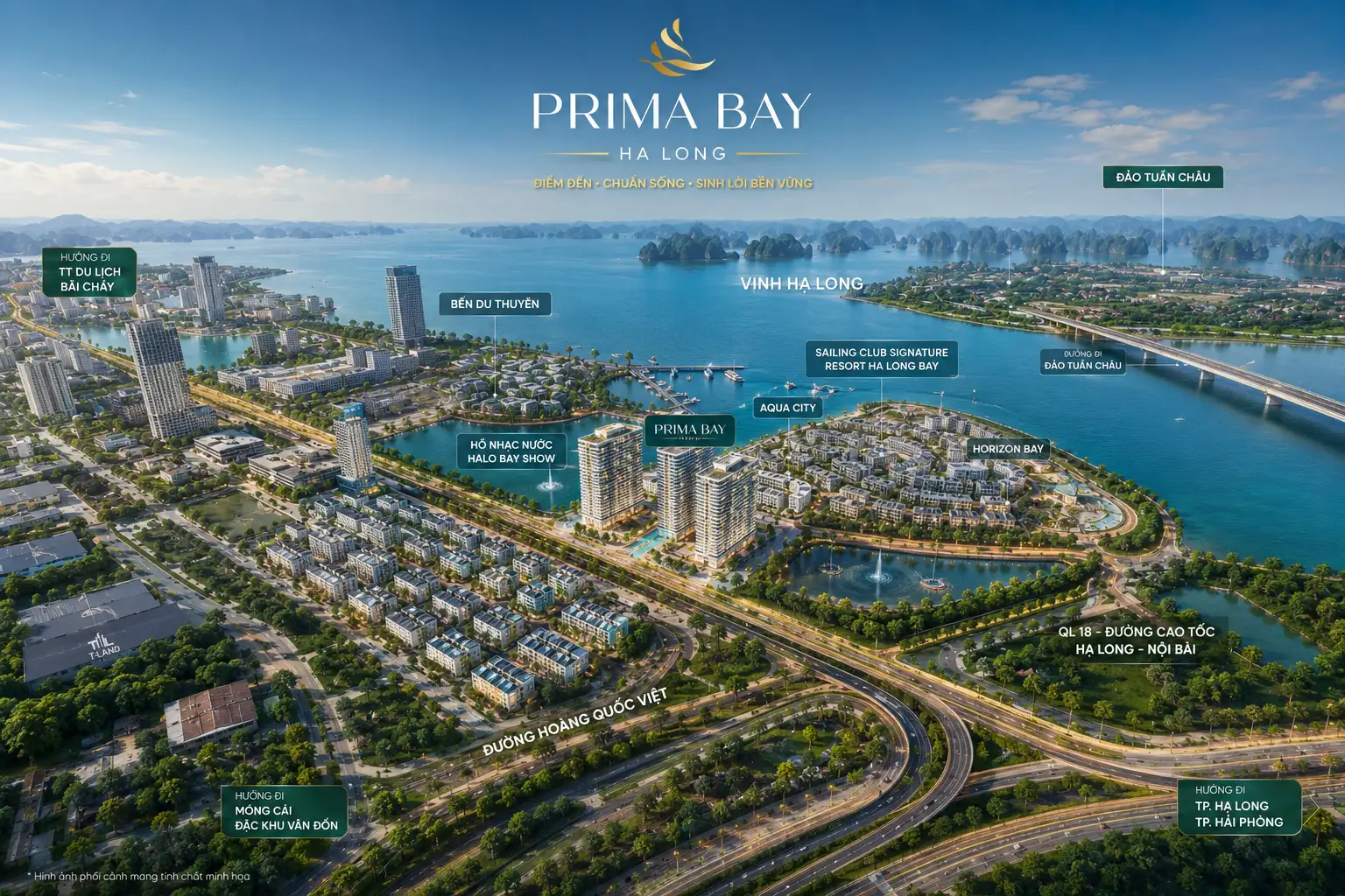 PRIMA BAY HẠ LONG – BIỂU TƯỢNG SỐNG SANG BÊN VỊNH DI SẢN